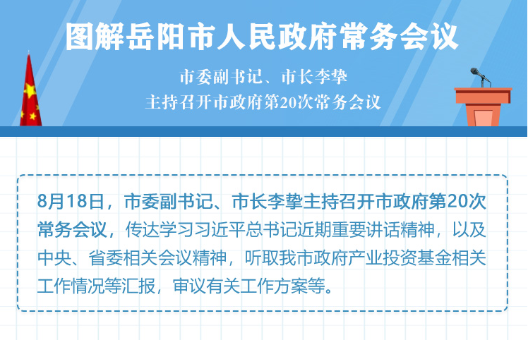 图解：岳阳市人民政府第20次常务会议 
