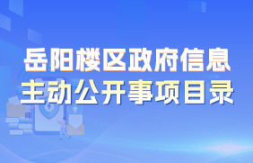 主动公开事项目录清单