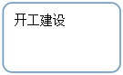流程图: 可选过程: 开工建设