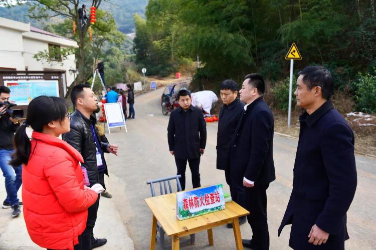 督查森林防火 以防患于未然