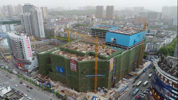 友阿国际广场建设装上“推进器”