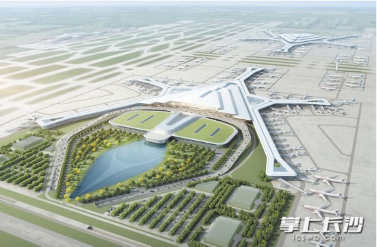 　　T3航站楼效果图