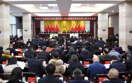 我区召开第六届纪律检查委员会第二次全体会议