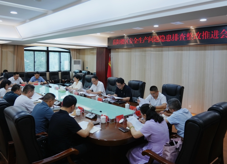 我区召开安全生产问题隐患排查整改推进会