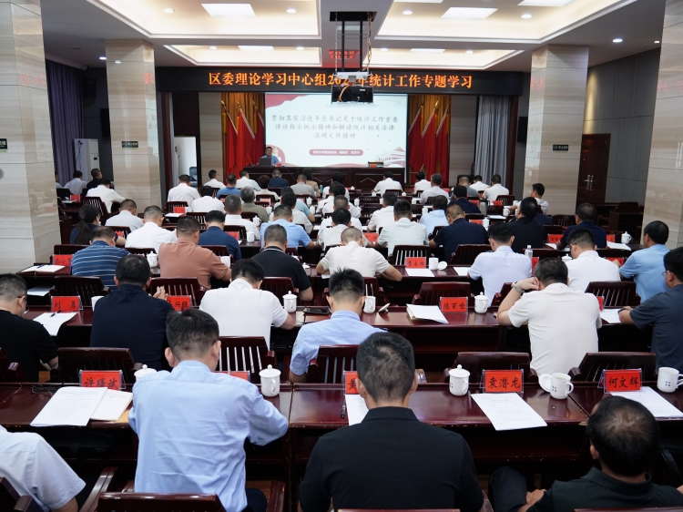 区委理论学习中心组召开2026年统计工作专题学习会